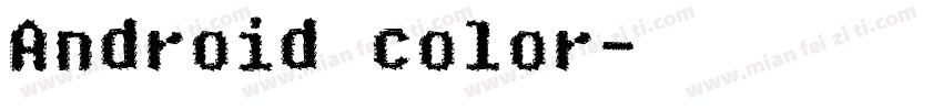 Android color字体转换